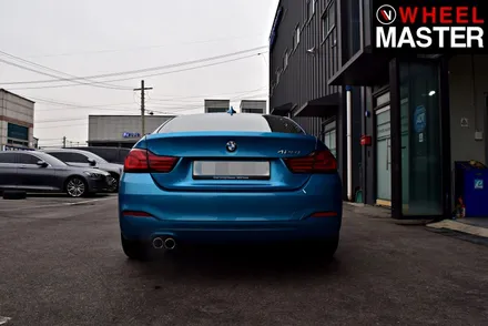[휠마스터] BMW 420i 휠기스 복원 및 블랙유광 휠도색 후기 / 일산 휠복원 / 파주,일산