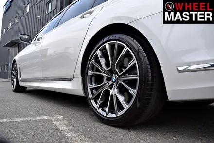 [휠마스터] BMW 730Ld 다이아몬드컷팅 휠복원 후기 / 일산 휠복원 / 파주,일산