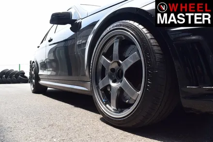 [휠마스터] 벤츠 C63 AMG 차량의 휠기스 복원 및 고스트크롬 분체도장 / 일산 휠도색 / 파주,일산