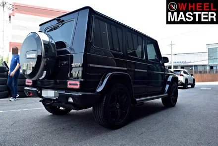[휠마스터] 림끝이 심하게 갈린 벤츠 g63 amg 차량의 완벽 휠복원 / 일산 휠복원 / 파주,일산