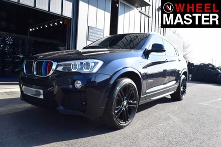 [휠마스터] BMW X4 휠복원 및 블랙유광 분체도장 / 일산 휠도색 / 파주,일산