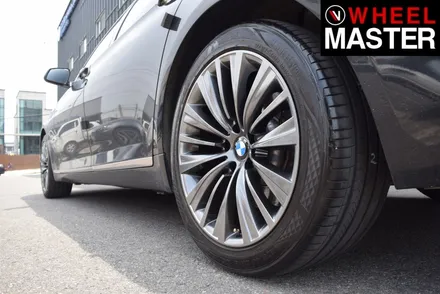[휠마스터] BMW 엑티브하이브리드7 휠복원 및 고스트크롬분체도장 / 일산 휠도색 / 파주,일산