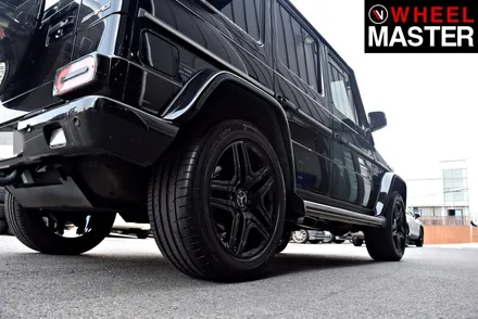 [휠마스터] 림끝이 심하게 갈린 벤츠 g63 amg 차량의 완벽 휠복원 / 일산 휠복원 / 파주,일산