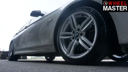 [휠마스터] BMW550i의 휠굴절 수리 및 휠복원 후기 / 일산 휠복원 / 파주,일산