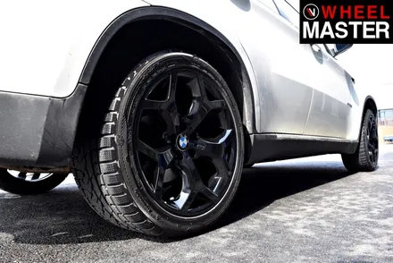 [휠마스터] BMW X6 휠기스복원 및 블랙유광 휠도색 후기 / BMW휠복원 / 파주,일산