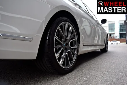 [휠마스터] BMW 730Ld 다이아몬드컷팅 휠복원 후기 / 일산 휠복원 / 파주,일산
