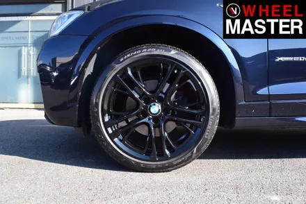 [휠마스터] BMW X4 휠복원 및 블랙유광 분체도장 / 일산 휠도색 / 파주,일산