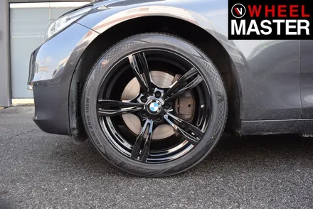 [휠마스터] BMW GT 휠복원 & 블랙유광 분체도장 및 휠굴절수리 후기 / 일산 휠도색 / 파주,일산