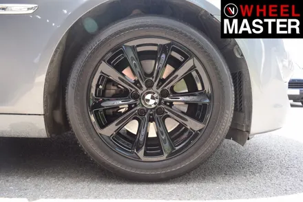 [휠마스터] BMW 528i 휠복원 및 블랙유광 분체도장 / 일산 휠도색 / 파주,일산
