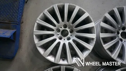 휠도색 더 이상 고민 NO! BMW 740LI 휠 19인치 하이퍼실버도장 / 파주,일산