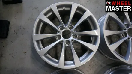 신차 출고 직후 고스트크롬 컬러로 휠도색을 진행한 BMW 320d / 일산 휠도색 / 파주,일산