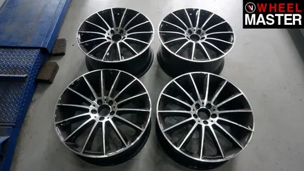 [휠마스터] 휠에 충격을 받아 생긴  휠굴절을 수리해보자!! / 벤츠 CLS400d / 일산 휠수리 / 파주,일산