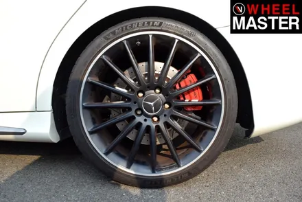 [휠마스터] 핸들에서 진동이 느껴지는 벤츠 CLA45 AMG 차량의 휠굴절수리 후기 / 파주,일산
