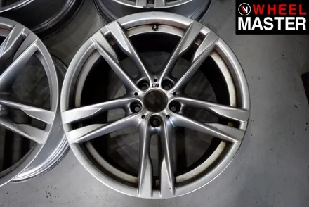 [휠마스터] 휠기스를 깔끔하게 복원하고 검메탈 컬러로 휠도색을 한 BMW 640d / 일산 휠복원 / 파주,일산