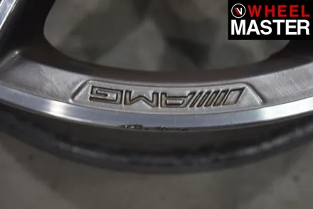 [휠마스터] 벤츠 C43 AMG 휠굴절수리 및 블랙유광 휠도색 / 일산 휠복원 / 파주,일산