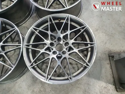[휠마스터] BMW M550D 666M 20인치 고스트크롬 분체도장 / BMW 휠복원 / 파주,일산