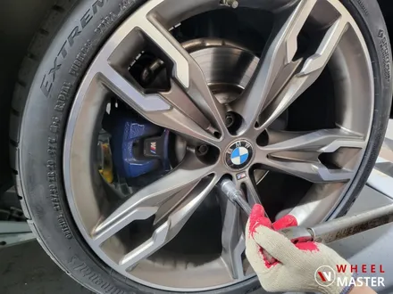 BMW M550D 668M 포트홀 사고로 인한 굴절수리 / BMW굴절수리 / 파주,일산