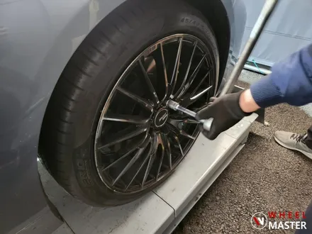 포트홀 휠굴절수리 / 인피니티 Q50 SSR 19인치 굴절수리 / 파주,일산