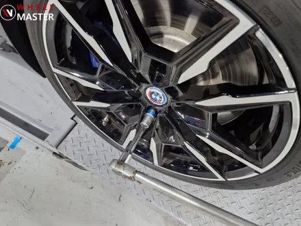 차량 핸들떨림 진동으로 방문주신 bmw m850i 쿠페 차량 /파주 휠굴절수리 / 파주,일산