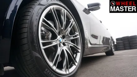BMW 750Li 차량의 휠복원 및 고스트크롬 휠도색 후기 / 일산 휠복원 / 파주,일산