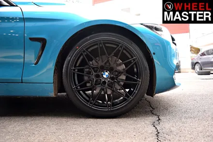 [휠마스터] BMW 420i 휠기스 복원 및 블랙유광 휠도색 후기 / 일산 휠복원 / 파주,일산