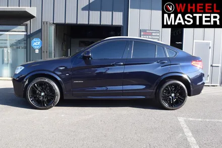 [휠마스터] BMW X4 휠복원 및 블랙유광 분체도장 / 일산 휠도색 / 파주,일산