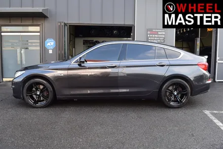[휠마스터] BMW GT 휠복원 & 블랙유광 분체도장 및 휠굴절수리 후기 / 일산 휠도색 / 파주,일산