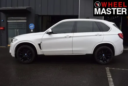 [휠마스터] BMW X5 블랙유광 분체도장 / 일산 휠도색 / 파주,일산