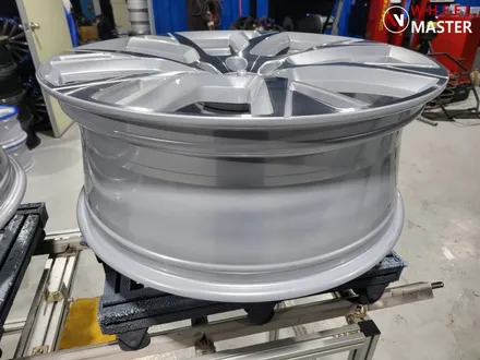 볼보 V90 다이아컷팅 / 볼보 V90 21인치 실버폴리쉬 커스텀작업 / 다이아컷팅 휠복원 / 파주,일산