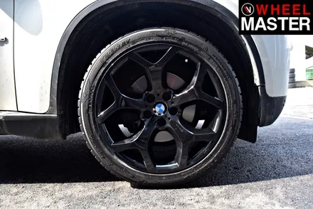 [휠마스터] BMW X6 휠기스복원 및 블랙유광 휠도색 후기 / BMW휠복원 / 파주,일산
