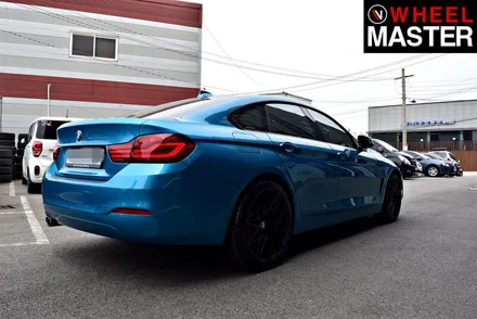 [휠마스터] BMW 420d 휠기스 복원 및 블랙유광 휠도색 후기 / 일산 휠복원 / 파주,일산