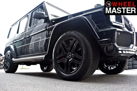 [휠마스터] 림끝이 심하게 갈린 벤츠 g63 amg 차량의 완벽 휠복원 / 일산 휠복원 / 파주,일산