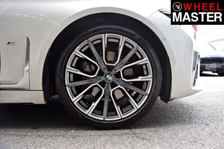 [휠마스터] BMW 730Ld 다이아몬드컷팅 휠복원 후기 / 일산 휠복원 / 파주,일산