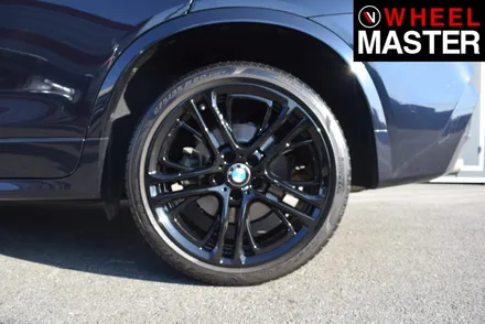 [휠마스터] BMW X4 휠복원 및 블랙유광 분체도장 / 일산 휠도색 / 파주,일산