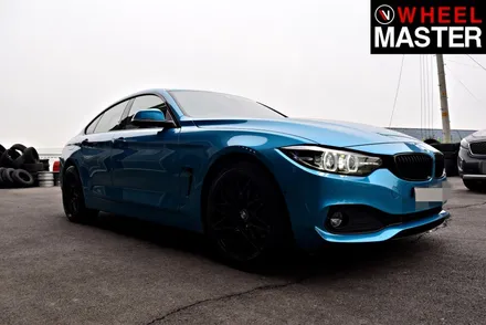 [휠마스터] BMW 420i 휠기스 복원 및 블랙유광 휠도색 후기 / 일산 휠복원 / 파주,일산