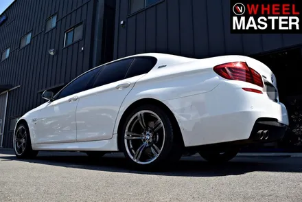 [휠마스터] BMW 520d 휠기스 복원 및 고스트크롬 휠도색 후기 / 일산 휠복원 / 파주,일산