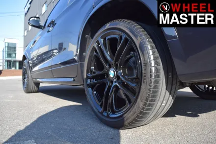 [휠마스터] BMW X4 휠복원 및 블랙유광 분체도장 / 일산 휠도색 / 파주,일산