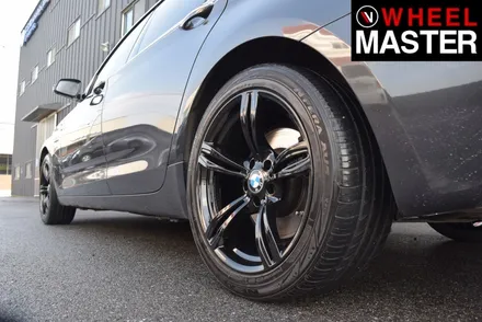 [휠마스터] BMW GT 휠복원 & 블랙유광 분체도장 및 휠굴절수리 후기 / 일산 휠도색 / 파주,일산