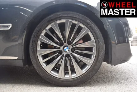 [휠마스터] BMW 엑티브하이브리드7 휠복원 및 고스트크롬분체도장 / 일산 휠도색 / 파주,일산