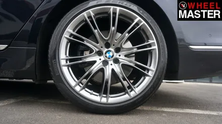 BMW 750Li 차량의 휠복원 및 고스트크롬 휠도색 후기 / 일산 휠복원 / 파주,일산