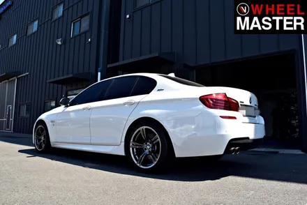 [휠마스터] BMW 520d 휠기스 복원 및 고스트크롬 휠도색 후기 / 일산 휠복원 / 파주,일산
