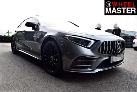 [휠마스터] 벤츠 CLS53 AMG 굴절수리 및 블랙유광 분체도장 / 일산 휠복원 / 파주,일산