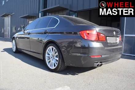 [휠마스터] BMW 528i 굴절수리 및 휠복원 / 일산 분체도장 / 파주,일산