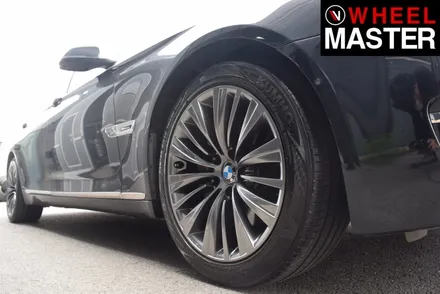 [휠마스터] BMW 엑티브하이브리드7 휠복원 및 고스트크롬분체도장 / 일산 휠도색 / 파주,일산