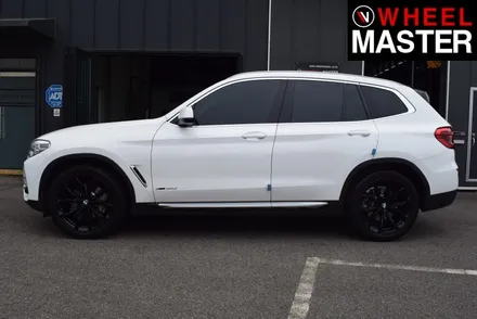 [휠마스터] BMW X3 휠복원 및 블랙유광 분체도장 / 일산 휠도색 / 파주,일산