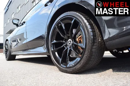 [휠마스터] 벤츠 CLS 53AMG 휠복원 및 블랙유광 분체도장 / 일산 휠복원 / 파주,일산