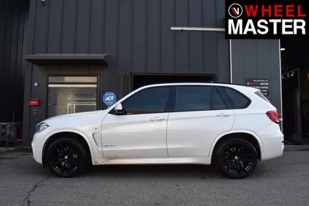 [휠마스터] BMW X5 휠복원 및 블랙유광 분체도장 / 일산 휠복원 / 파주,일산