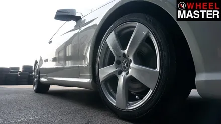 벤츠 E350 차량의 순정 휠복원 및 휠도색 작업후기 / 일산 휠복원 / 파주,일산