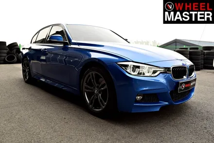[휠마스터] 상처가 심한 휠은 깨끗하게 복원한 BMW 320d / BMW휠복원 / 파주,일산