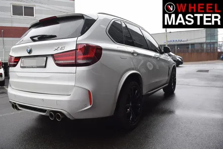 [휠마스터] BMW X5 블랙유광 분체도장 / 일산 휠도색 / 파주,일산